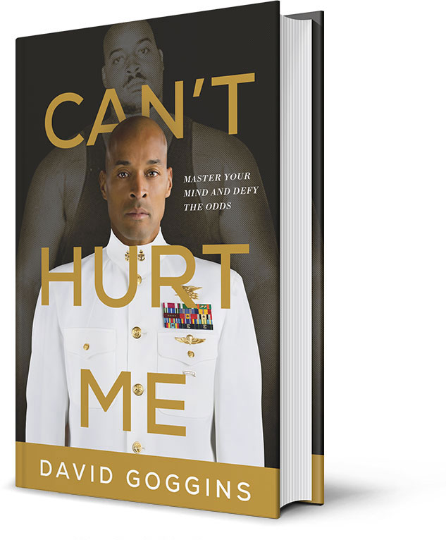 Image result for can't hurt me book cover